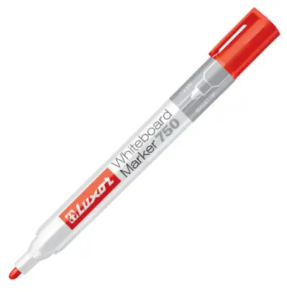 Popisovač na bílé tabule Luxor 750/3383 červený