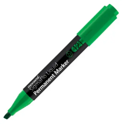 Popisovač nestíratelný Monami 121-D zelený