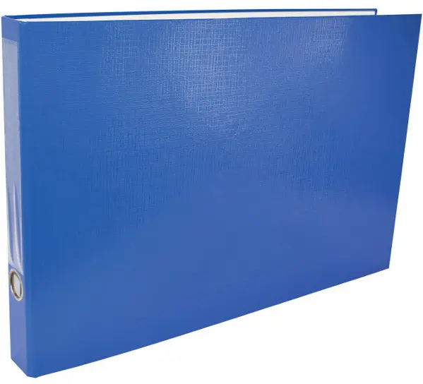 Pořadač 4 kroužkový 50 mm A3 modrý