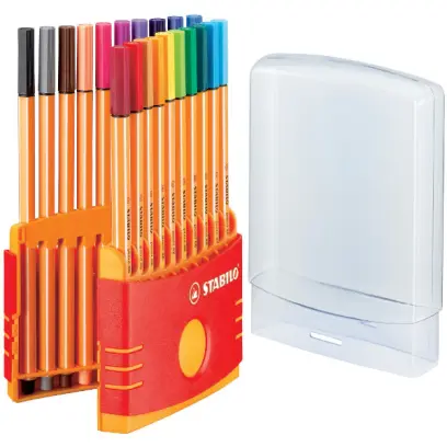 Popisovač Stabilo point 88 sada 20 ks