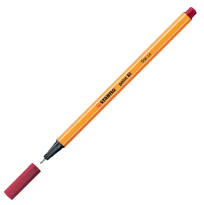 Popisovač Stabilo point 88 tmavě červený