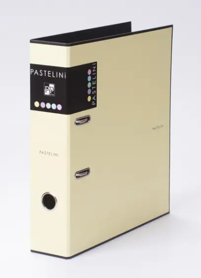 Pořadač pákový 70 mm Pastelini žlutý