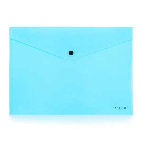 Obálka A4 s drukem Pastelini modrá