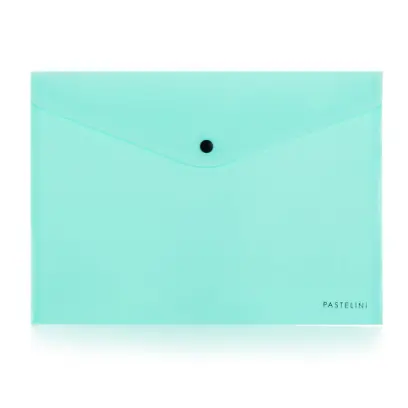 Obálka A4 s drukem Pastelini zelená
