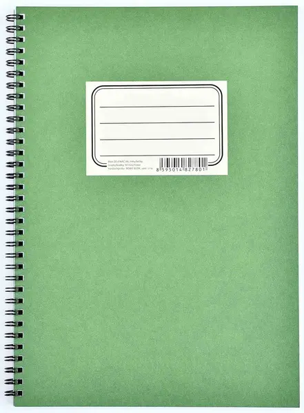 Blok spirálový A4 linky/tečky 50 listů Zelenáč