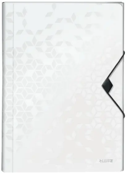 Aktovka s přihrádkami Leitz Wow bílá