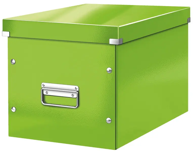 Krabice C&S čtvercová A4 zelená