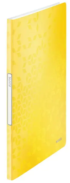Kniha katalogová Leitz Wow 20 kapes žlutá