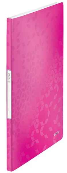 Kniha katalogová Leitz Wow 20 kapes růžová