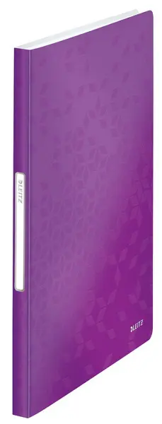 Kniha katalogová Leitz Wow 40 kapes purpurová