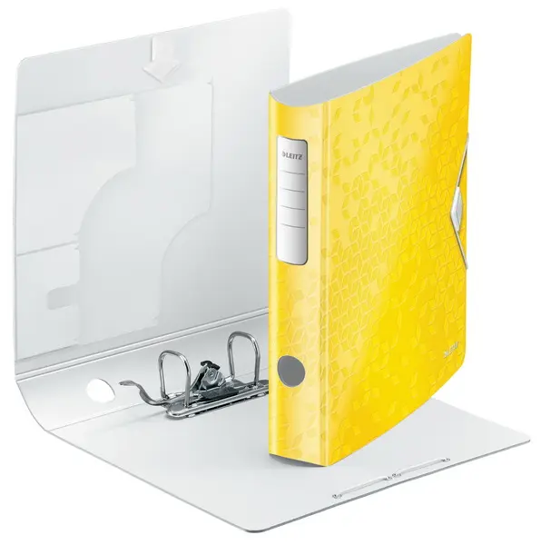 Pořadač pákový 65 mm Leitz 180° Active Wow žlutý