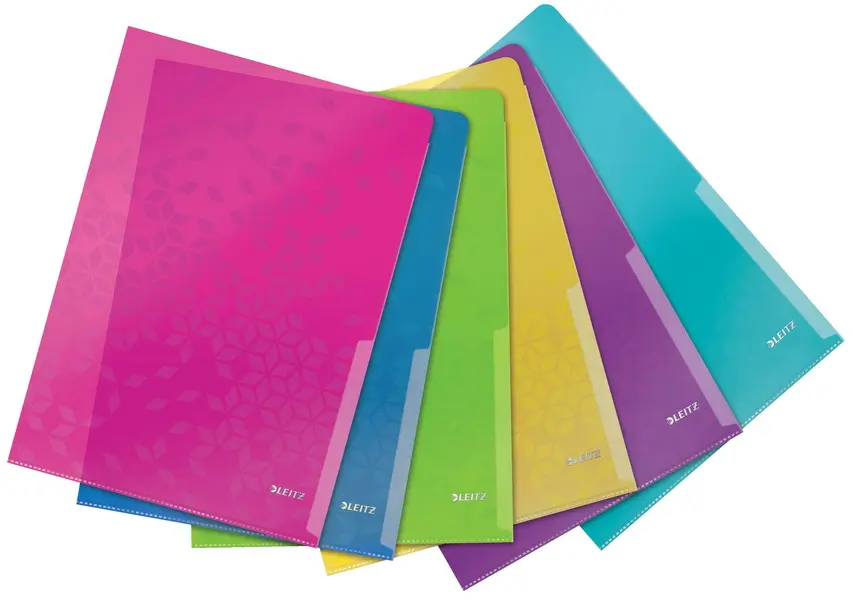 Obal A4 L 200 mic. PP Leitz Wow mix barev 6 ks