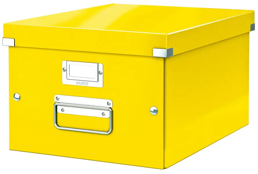 Krabice C&S univerzální M žlutá