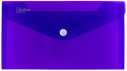 Obálka DL s drukem Opaline fialová