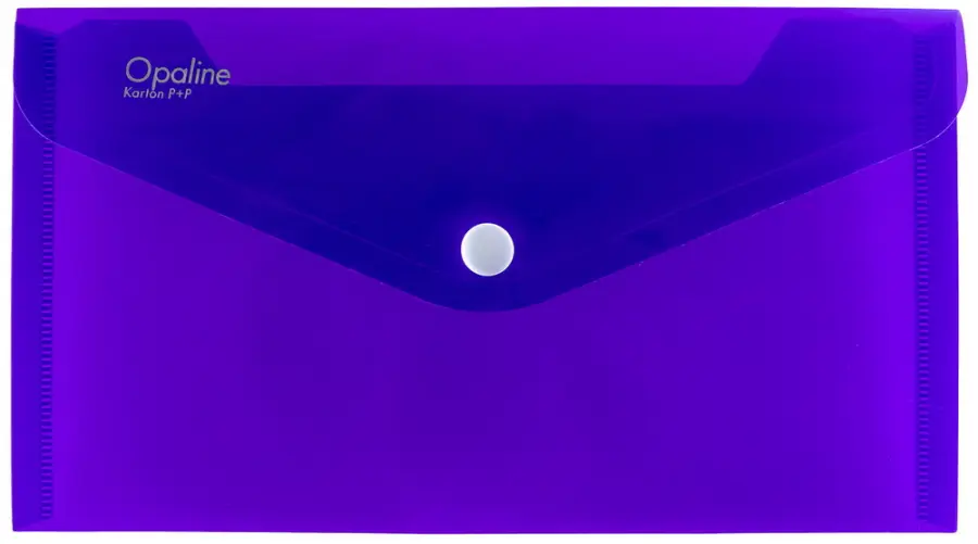 Obálka DL s drukem Opaline fialová