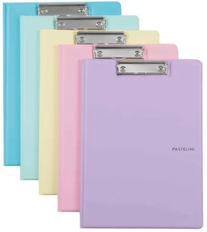 Deska s klipem A5 Pastelini modrá