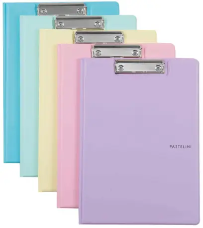 Deska s klipem A5 Pastelini růžová