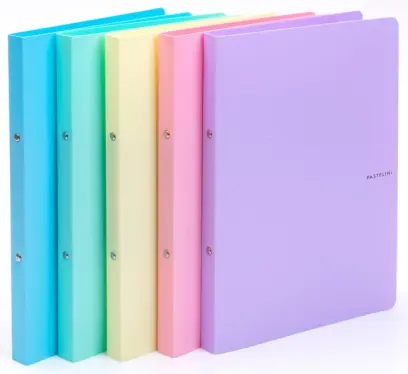 Pořadač 2 kroužkový 20 mm PP Pastelini žlutý