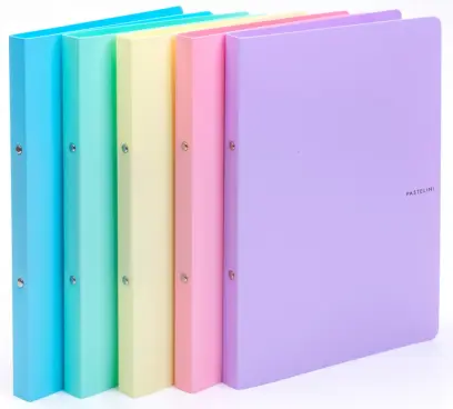 Pořadač 2 kroužkový 20 mm PP Pastelini růžový