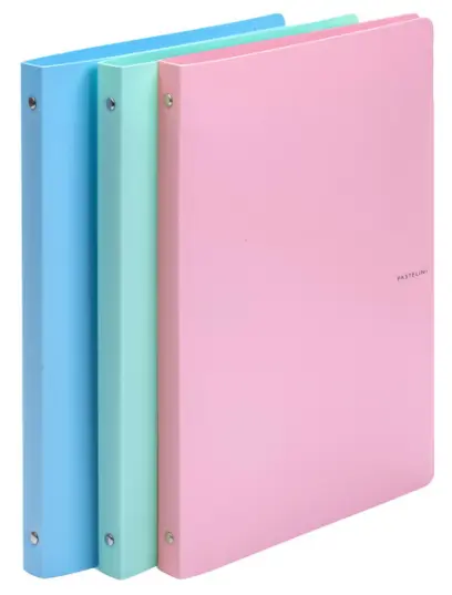 Pořadač 4 kroužkový 20 mm A5 Pastelini modrý