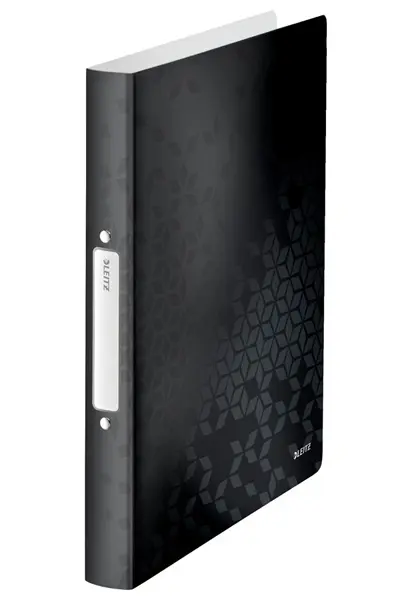 Pořadač 2 kroužkový 40 mm Leitz Wow černý