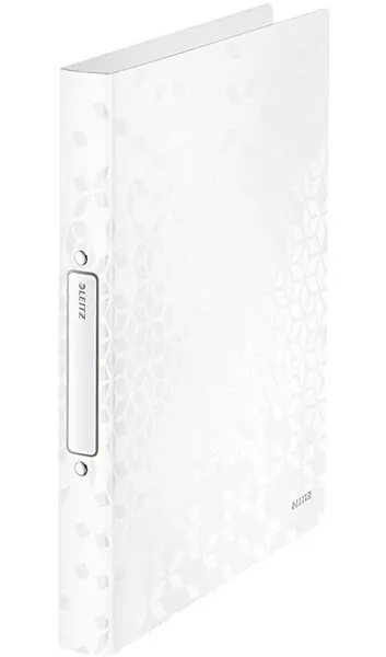 Pořadač 2 kroužkový 40 mm Leitz Wow bílý