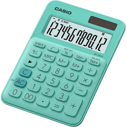 Kalkulátor Casio MS 20 UC zelená