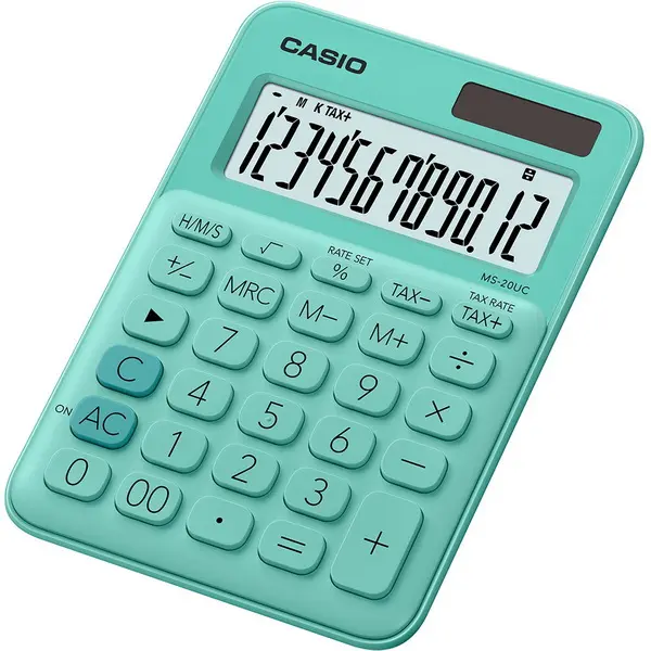 Kalkulátor Casio MS 20 UC zelená