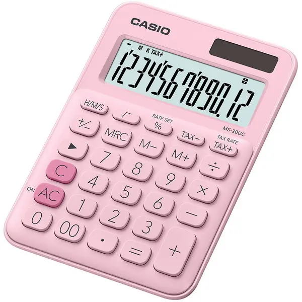 Kalkulátor Casio MS 20 UC růžová