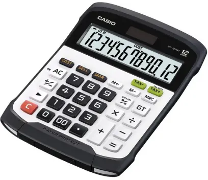 Kalkulátor Casio WD 320 MT Waterproof bílá