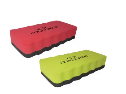 Houba stírací magnetická Concorde barevná na tabule