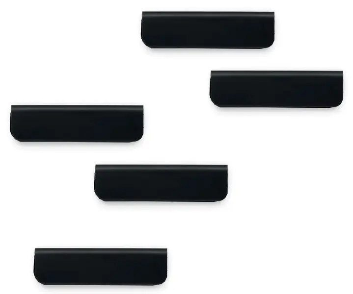 Klip magnetický 60 mm Durafix černý 5 ks