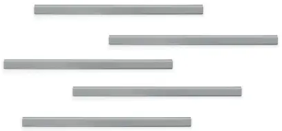 Klip magnetický 297 mm Durafix stříbrný 5 ks