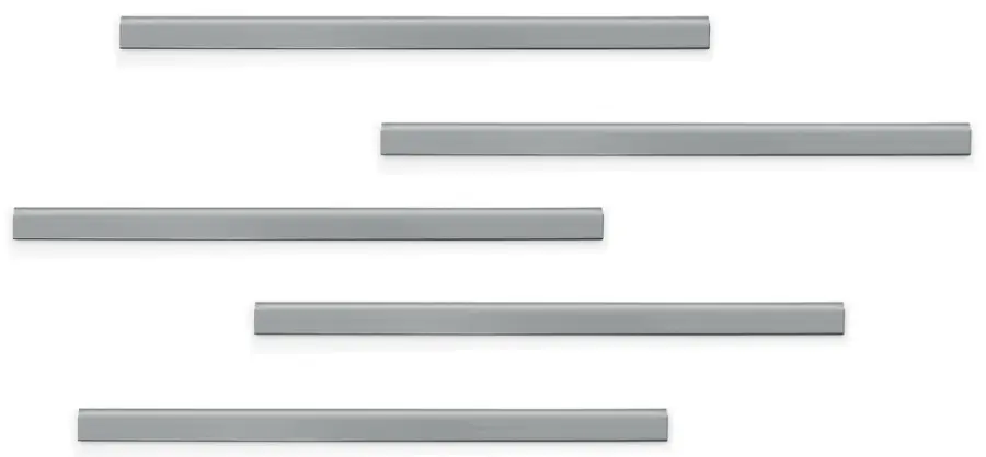 Klip magnetický 297 mm Durafix stříbrný 5 ks