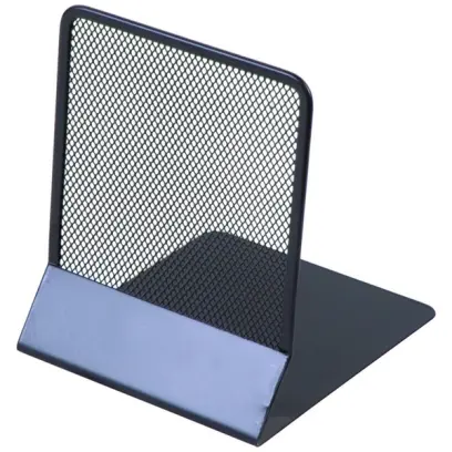 Zarážka na knihy Office Set kovová černá 2 ks