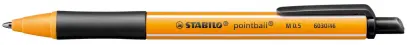 Pero kuličkové Stabilo pointball černé