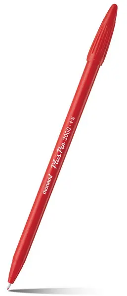 Popisovač Monami Plus Pen 3000 0,4 mm červený