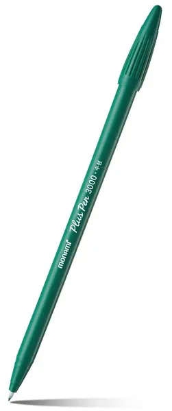 Popisovač Monami Plus Pen 3000 0,4 mm zelený