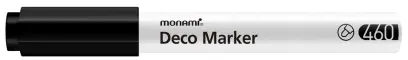 Popisovač nestíratelný Monami Deco 2 mm černý