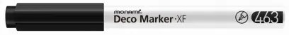 Popisovač nestíratelný Monami Deco 0,7 mm černý