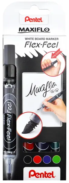 Popisovač na bílé tabule Maxiflo FlexFeel sada 4 ks