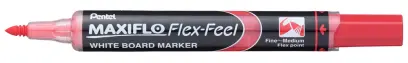 Popisovač na bílé tabule Maxiflo FlexFeel červený