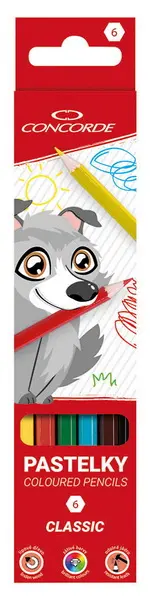 Pastelky 6 Classic Concorde