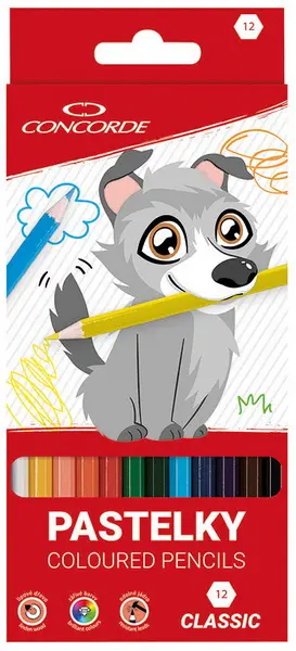 Pastelky 12 Classic Concorde
