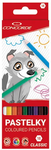 Pastelky 18 Classic Concorde