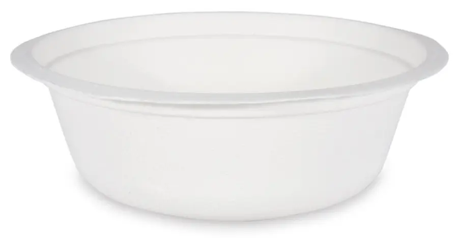 Šálek na polévku 0,5 l bioplastový bílý 50 ks