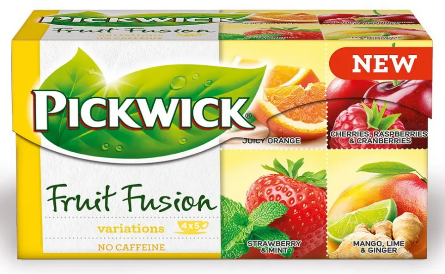 Čaj Pickwick variace s pomerančem 20 sáčků