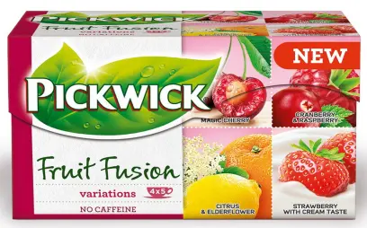 Čaj Pickwick variace ovoce s třešní 20 sáčků