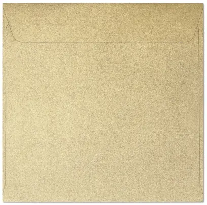 Obálka ozdobná 145x145 Pearl zlaté 10 ks