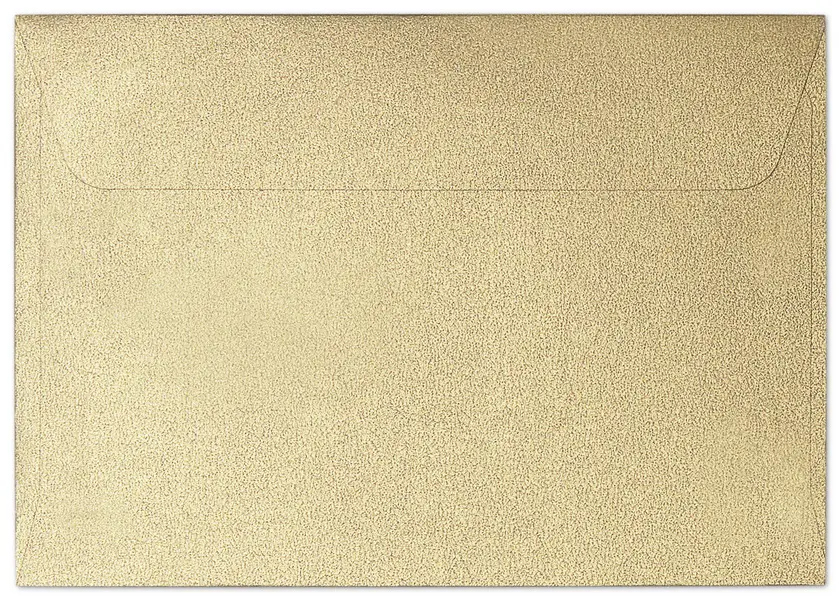 Obálka ozdobná B7 Pearl zlaté 10 ks